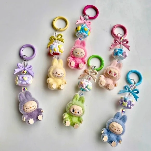 Mini Labubu Keychains - Picture 3 of 4